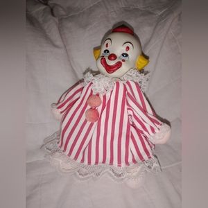 Vintage Artmark Wind Up Music Clown Plush 1989